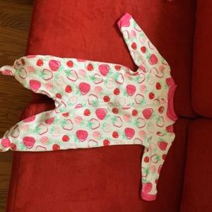 Strawberry onesie